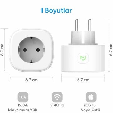 Meross Akıllı Wi-Fi Priz