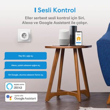 Meross Akıllı Wi-Fi Priz