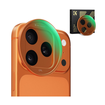 K&F Concept iPhone 17 Pro ve Pro Max için CPL Filtre