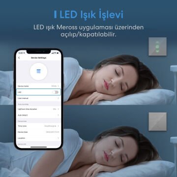 Meross Akıllı Wi-Fi Panjur Zamanlayıcısı
