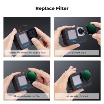 K&F Concept GoPro HERO13 ND2-32 Filtre