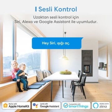 Meross Akıllı Wi-Fi Duvar İçi Anahtar