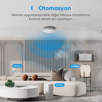 Meross Akıllı Duman Sensör Kiti GS559A