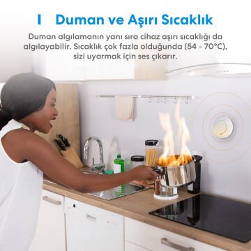 Meross Akıllı Duman Sensör Kiti