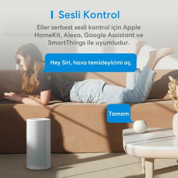 Meross Akıllı Wi-Fi Hava Temizleyici