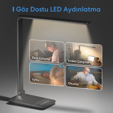 Meross Akıllı Wi-Fi LED Masa Lambası