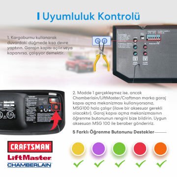 Meross Akıllı Wi-Fi Garaj Kapısı Anahtarı