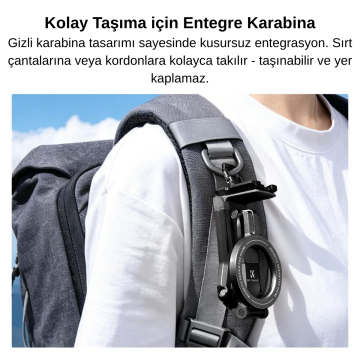 K&F Concept MagSafe Vlog Telefon Standı
