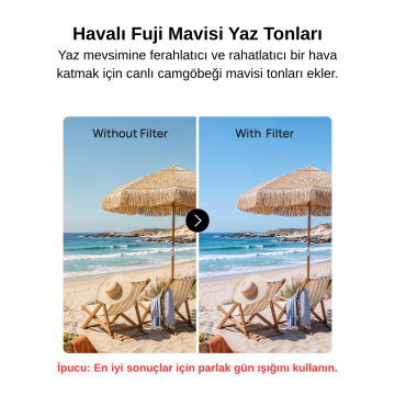 Osmo Pocket 4 FreshMint Filtresi (Pocket 3 Uyumlu)