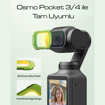 Osmo Pocket 4 FreshMint Filtresi (Pocket 3 Uyumlu)