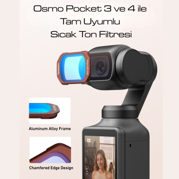 Osmo Pocket 4 WarmEcho Filtresi (Pocket 3 Uyumlu)