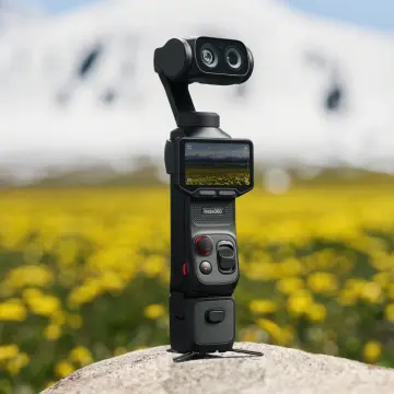 Insta360 Luna Ultra 1/4 inç Thread Handle Black