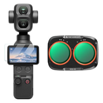 K&F Concept Osmo Pocket 4P ND2-32 Filtre - Metal Versiyon