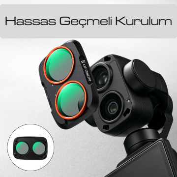 K&F Concept Osmo Pocket 4P CPL Filtre