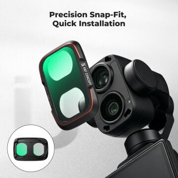 K&F Concept Osmo Pocket 4P Filtre Seti