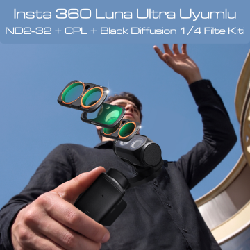 K&F Concept Insta360 Luna Ultra Filtre Kiti