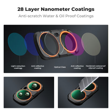 K&F Concept Insta360 Luna Ultra CPL Filtre