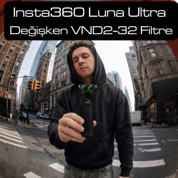 K&F Concept Insta360 Luna Ultra VND2-32 Filtre