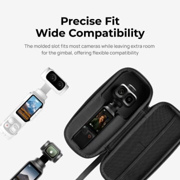 Telesin Osmo Pocket 4P, Luna Ultra Kamera Taşıma Çantası