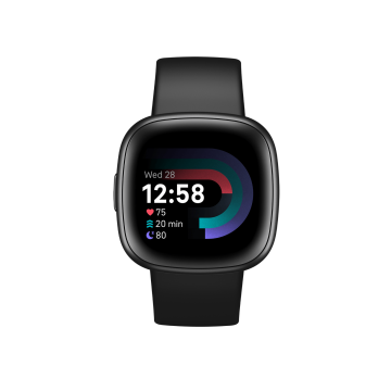 Fitbit Versa 4 Akıllı Saat (Siyah)