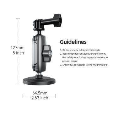 Telesin Manyetik Suction Cup