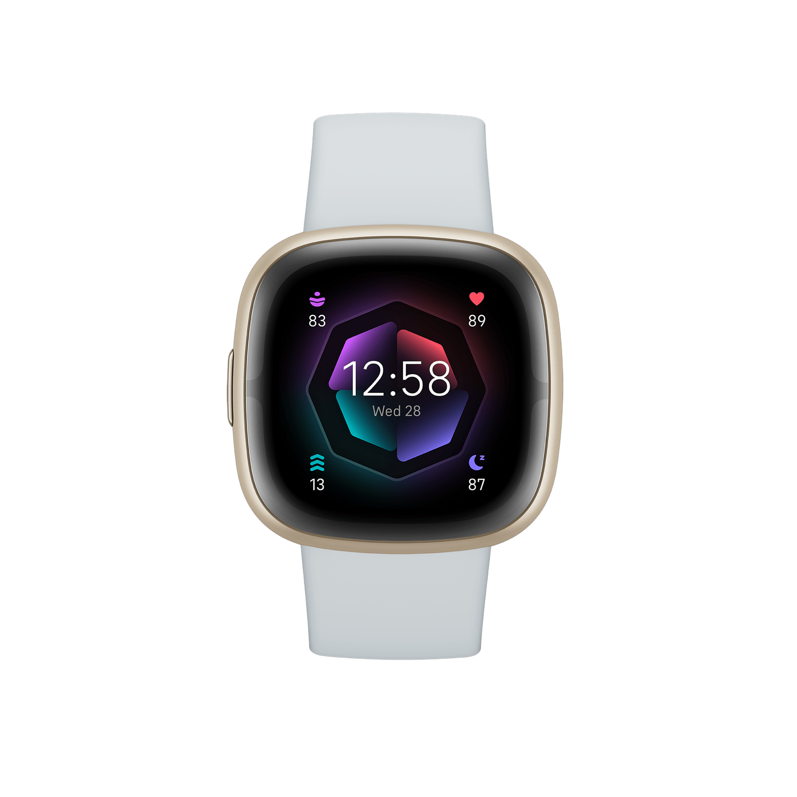 Fitbit Sense 2 Akıllı Saat (Altın/Mavi)