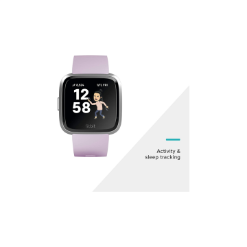 Fitbit Versa Lite Edition (Lila-Gümüş) Outlet Ürünü