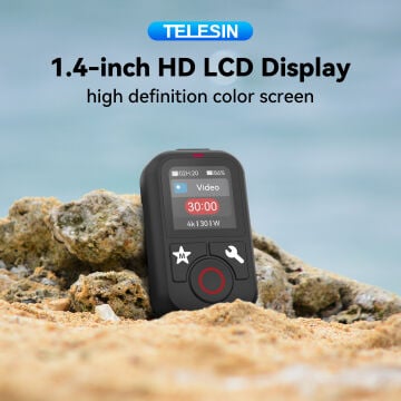 Telesin GoPro Remote Controller (HERO13-12-11-10-9-Max Uyumlu)