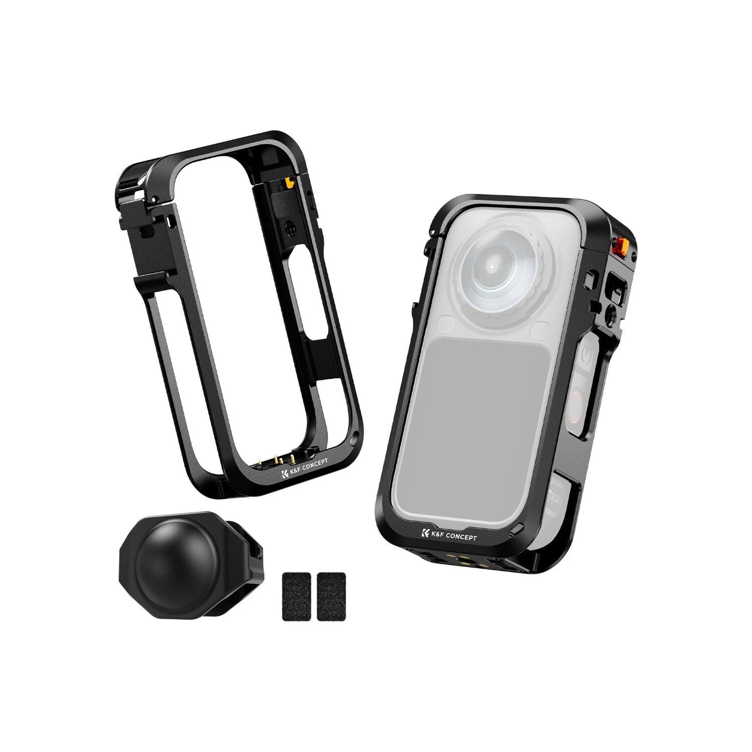 K&F Concept Insta360 X6 Metal Koruma Kafesi (Cage)