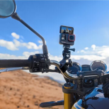 Insta360 Motosiklet Gidon Kıskacı (Heavy Duty Clamp)