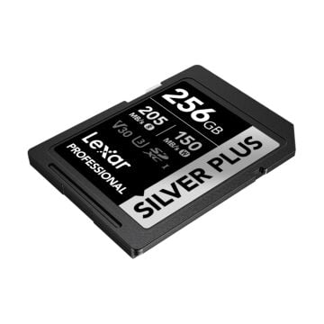 Lexar Professional SILVER PLUS 256 GB SDXC Hafıza Kartı (205 MB/s)