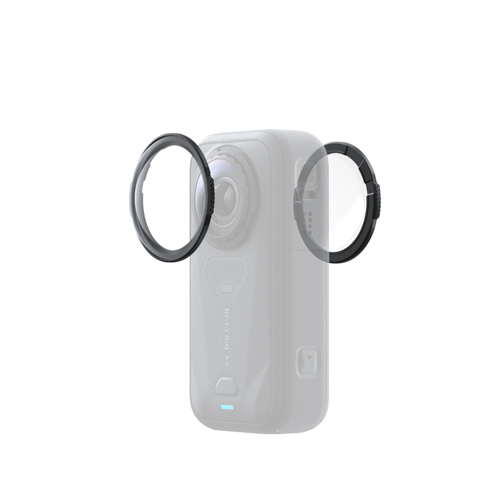 Telesin Insta360 X6 UV Filtre Kiti (Ön ve Arka Lens Seti)