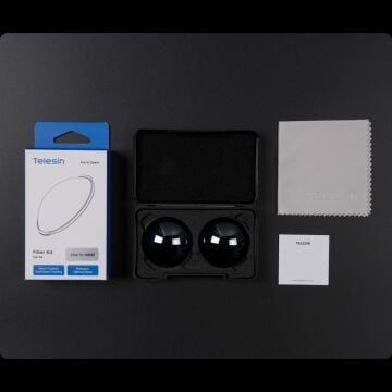 Telesin Insta360 X6 ND32 Filtre Kiti (Ön ve Arka Lens Seti)