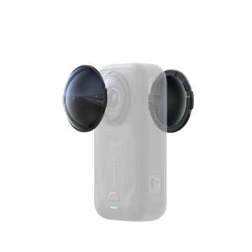 Telesin Insta360 X6 ND32 Filtre Kiti (Ön ve Arka Lens Seti)