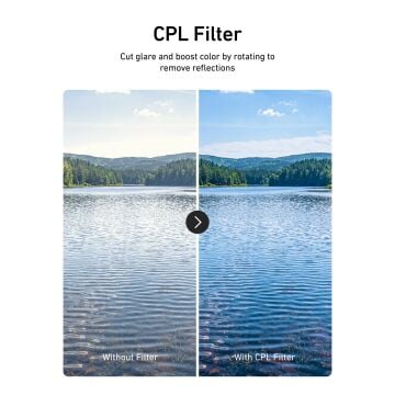 Telesin Insta360 Luna Ultra Manyetik Filtre Kiti (3'lü)