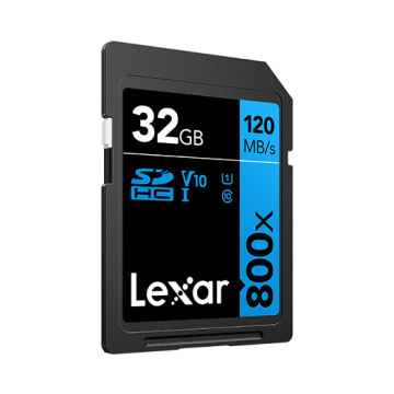 Lexar SD Card High-Performance 800xPRO UHS-I BLUE Series 32 GB