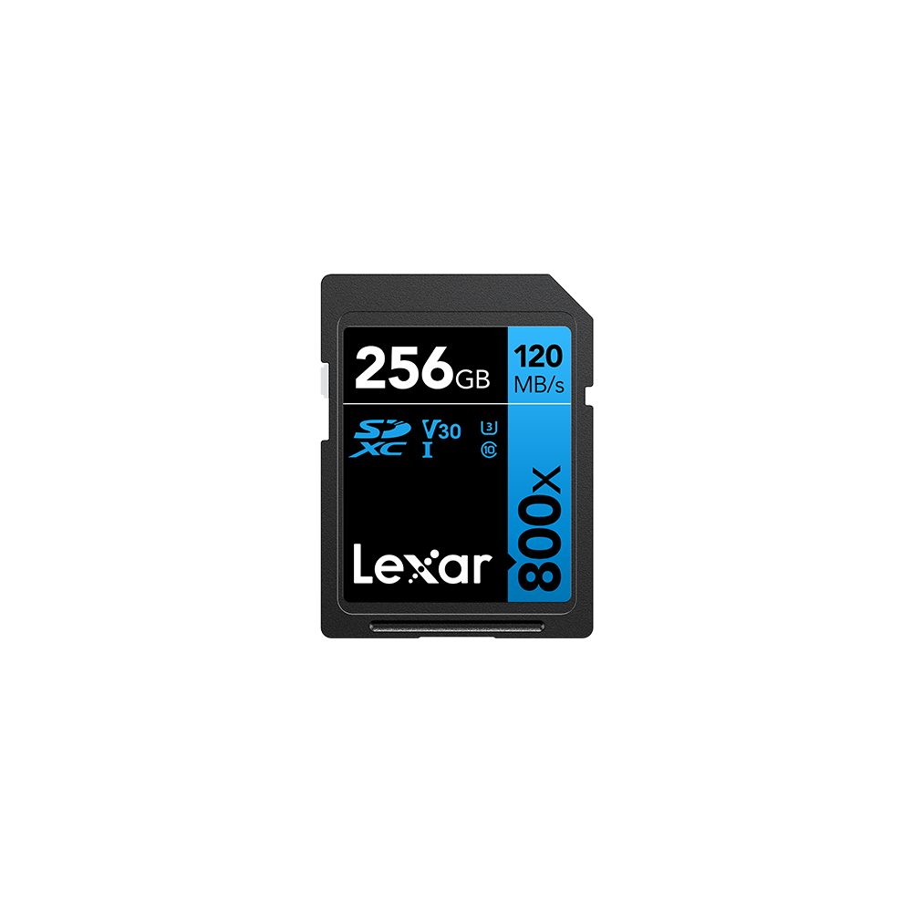 Lexar SD Card High-Performance 800xPRO UHS-I BLUE Series 256 GB