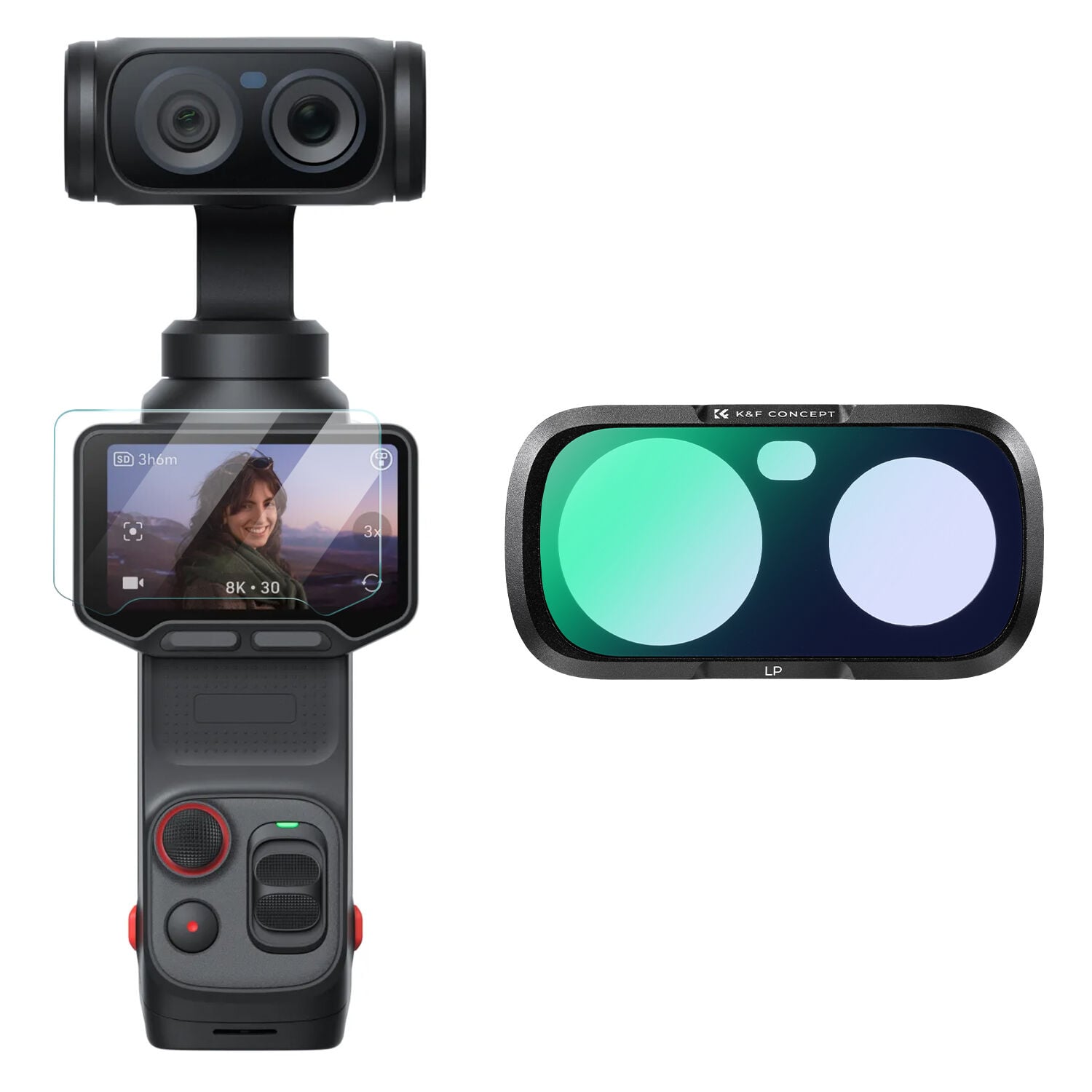 K&F Concept Insta360 Luna Ultra Light Pollution Filtre (LP)