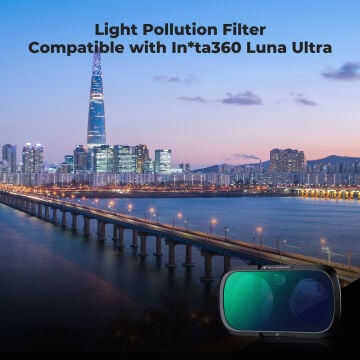 K&F Concept Insta360 Luna Ultra Light Pollution Filtre (LP)