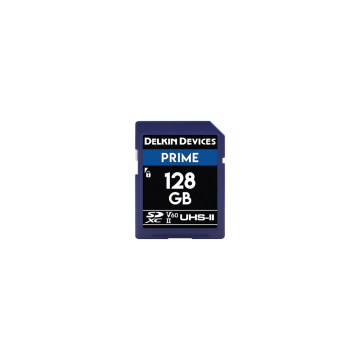 Delkin Devices 64/256/512 GB Prime UHS-II SDXC (V60) Hafıza Kartı 128 GB