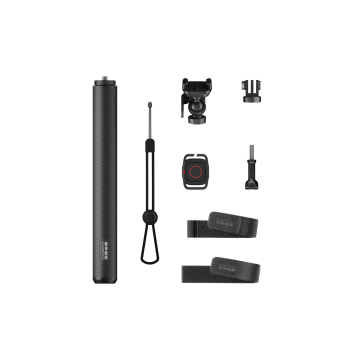 GoPro Uzatma Kolu + Suya Dayanıklı Uzaktan Kumanda