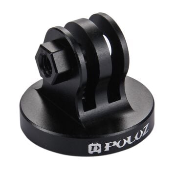 PULUZ 1/4 İnç Tripod Adaptörü Aksiyon Kamera CNC (Siyah)