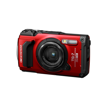 Olympus Tough TG-7 Fotoğraf Makinesi Kırmızı