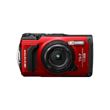 Olympus Tough TG-7 Fotoğraf Makinesi Kırmızı