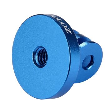 PULUZ 1/4 İnç Tripod Adaptörü Aksiyon Kamera CNC (Mavi)