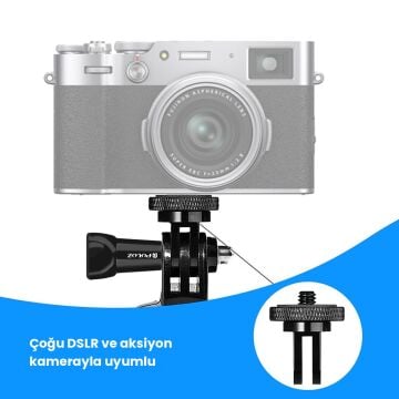 PULUZ 1/4 İnç Vidalı Metal Tripod Dönüştürücü Adaptör