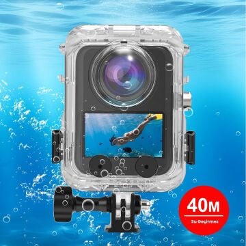 PULUZ Osmo 360 / 360 II 40m Su Altı Dalış Kabı (Dive Case)