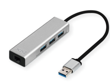 Bix Daytona USB 3.0 HUB + LAN Adaptörü