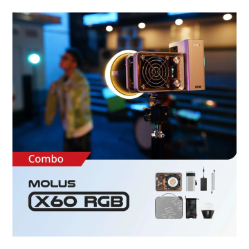 Zhiyun Molus X60 RGB Combo