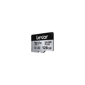 Lexar Micro SDXC 128GB Professional Silver Plus